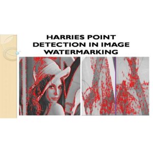 Robust Watermarking with Harris Point Detection Technique