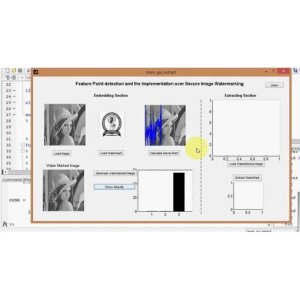 Robust Watermarking with Harris Point Detection Technique