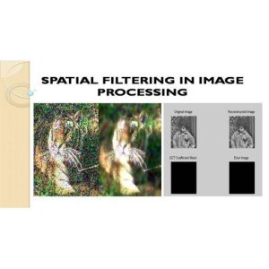 Image quality enhancement using spatial filtering in MATLAB