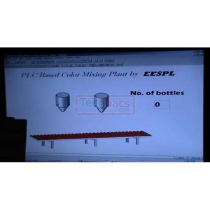 Automated Color Mixing Plant: PLC & SCADA Controlled Production for Accurate Color Formulation