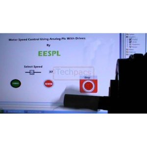 PLC & SCADA Integrated Three-Phase Motor Speed Control System with Analog AC Drive