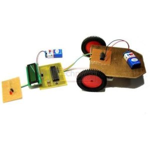 Microcontroller-Based Mobile Robot Control via Touch Sensor-Operated Wireless Remote