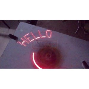 Microcontroller-Based Propeller Display Using Persistence of Vision (POV)