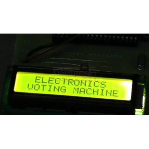 ElectroVote: A Microcontroller-Based Electronic Voting Machine (EVM) System