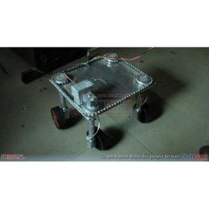 Remote-Controlled Four Wheels Directional Synchronizer Steering System