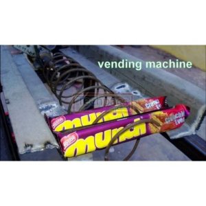 Automatic Spiral Movement-Controlled Chocolate Vending Machine