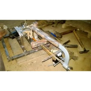 Motor-Controlled Automated Wood Cutter Hacksaw