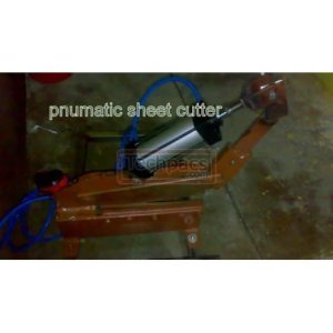 Metal Sheet Cutting Machine using Electro-Pneumatic Cylinder-Based Control System