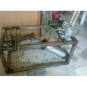 Hydraulic-Powered TMT Steel Rod Bending System for Industrial Applications