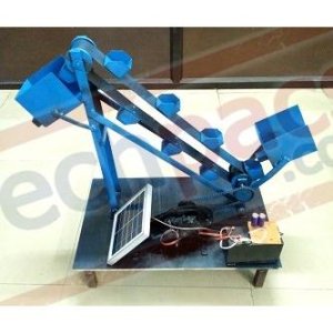 Design and Development of a Solar-Powered Bucket Conveyor System for Efficient Material Handling