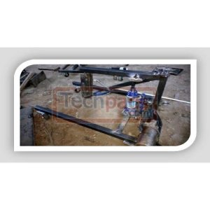 Design and Fabrication of a High-Efficiency Hydraulic Floor Crane for Material Handling