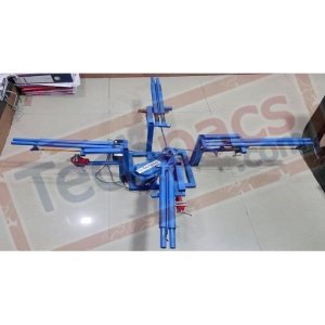 Automated Four Bar Hacksaw with Scotch Yoke Mechanism for Enhanced Cutting Efficiency