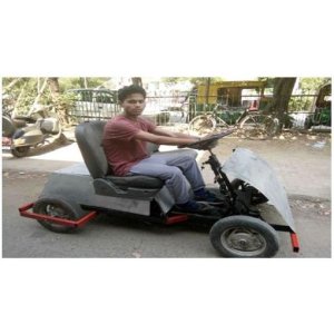 Design and Optimization of a Compact, Fuel-Efficient Two-Seater Car with Internal Combustion Engine