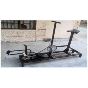 Human-Powered Hacksaw: Sustainable Sawing Through Pedal Power