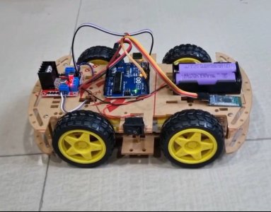 IoT-Based Robotic Car Controlled via Mobile Phone Integration