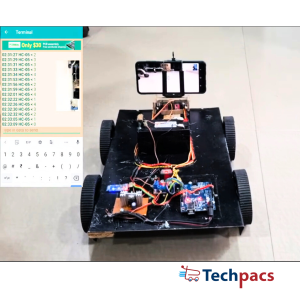 IoT-Based Line Following Robot Controlled via Mobile App