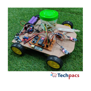 DIY Fire Fighting Robot Using Arduino and Android App Control