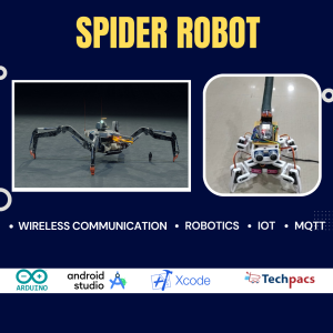 ESP32-Powered Spider Robot for Robotics Learning